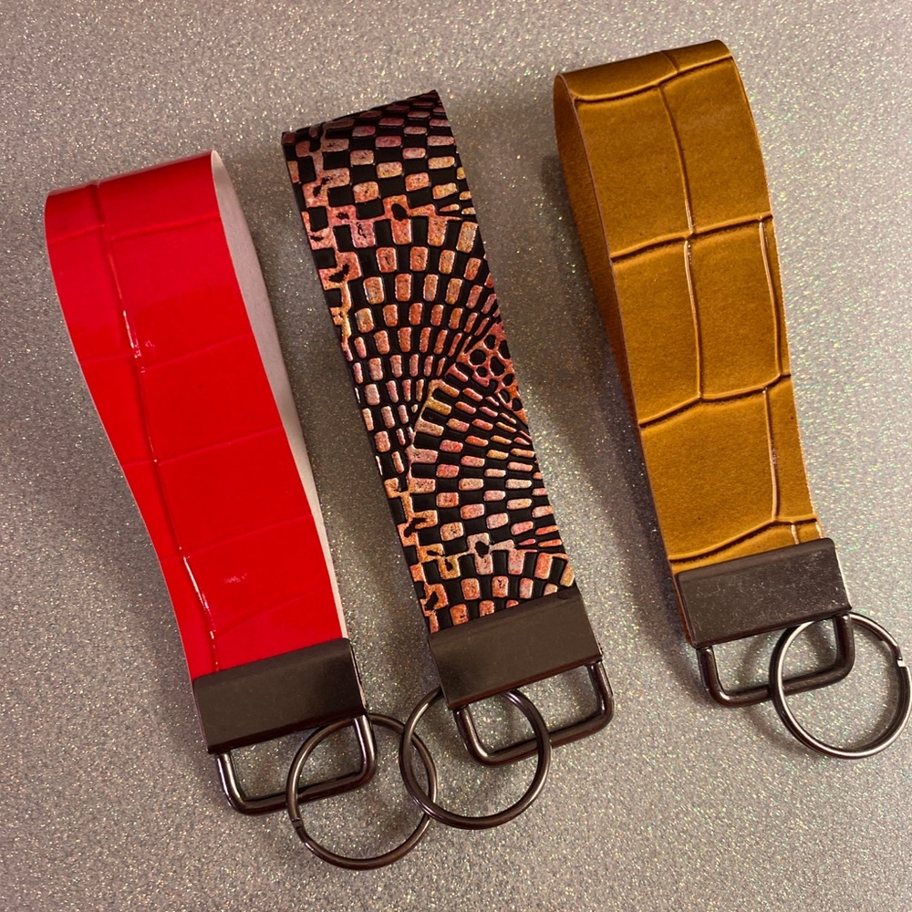 Mini wristlet, keychain, key fob
